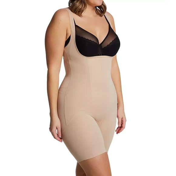 Miraclesuit Plus Size Shape Away Torsette Thigh Slimmer 2912 Nude Size 2XL - Picture 3 of 3